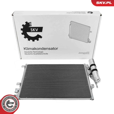 Bilde av Kondensator, klimaanlegg Esen skv 86SKV153 renault OE 7700428082, 7700428083, 7711368012