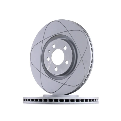 Bilde av ATE PowerDisc 24.0325 0123.1 Bremseskiver 310,0 25,0 5 100,0 ventilert belagt høy karbon med skruer VOLKSWAGEN: Golf 4, Polo V Hatchback