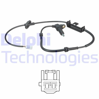 Bilde av DELPHI SS20506 ABS sensor passiv 967 HYUNDAI: Santa Fe I