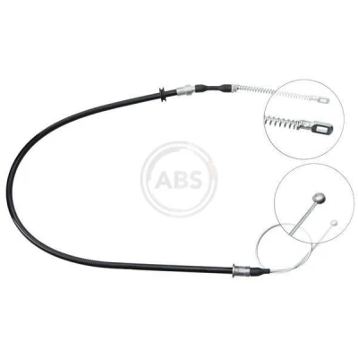 Bilde av A.B.S. K15457 Bremsekabel 1373 Trommelbrems for høyre/venstre ratt OPEL: Corsa B Hatchback
