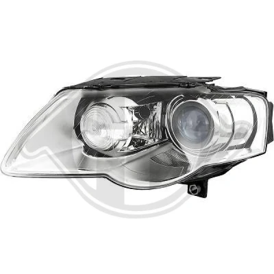 Bilde av DIEDERICHS Priority Parts 2247085 Frontlykter VOLKSWAGEN: Passat B6 Variant, Sedan