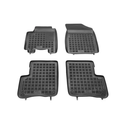 Bilde av REZAW PLAST 201408 Gulvmatte sett gummi foran og bak 4 svart Skreddersydd TOYOTA: Yaris I Hatchback