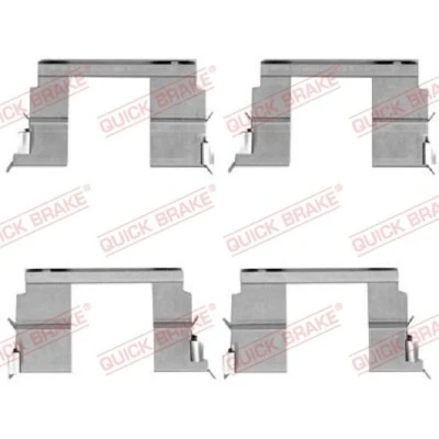 Bilde av QUICK BRAKE 109 1783 Tibehørsett, skivebremse belegg ISUZU: D Max 1 Pickup