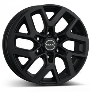 Bilde av MAK Gravel Black 7.5x17 6/139.7 ET48 B92.3