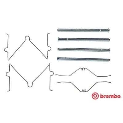 Bilde av BREMBO A 02 263 Tibehørsett, skivebremse belegg MAZDA: 323 C IV Hatchback