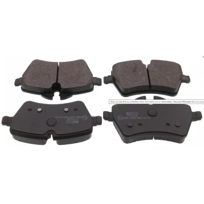 Bilde av MAPCO 6621 Bremseklosser framaksel med antihyle blikk MINI: Hatchback, Countryman, Clubman