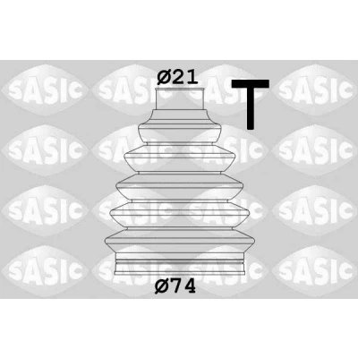 Bilde av SASIC 1900017 Drivakselmansjett framaksel Termoplast PEUGEOT: 208 I Hatchback, 206 CITROËN: C3 Hatchback