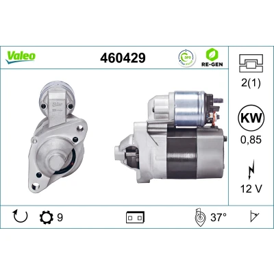Bilde av VALEO 460429 Starter 12 0,8 9