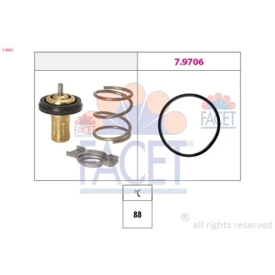 Bilde av Termostat FACET 7.8822
