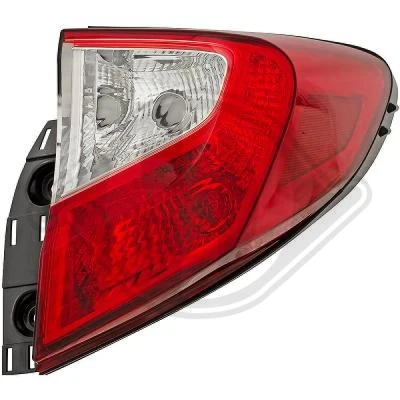 Bilde av DIEDERICHS 6642092 Baklykter høyre WY21W, LED TOYOTA: C HR