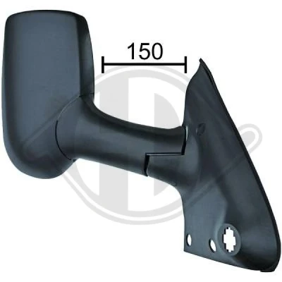 Bilde av Ytterspeil, Høyre ford transit buss, flak/chassi, skåp, tourneo buss OE 4076125, 4088966, 4158403