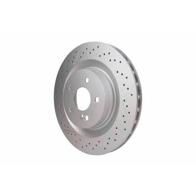 Bilde av HELLA 8DD 355 133 231 Bremseskiver 330 26 05/06 112 innvendig ventilert, hullet belagt høy karbon uten hjulfestebolt, hjulnav MERCEDES BENZ: SLK