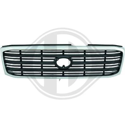 Bilde av DIEDERICHS 6671842 Radiatorgitter spraylakkert svart, krom TOYOTA: Land Cruiser 100