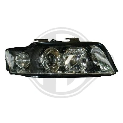 Bilde av DIEDERICHS 1017982 Frontlykter høyre D1S, D1S/H7, H7 for høyrekjøring uten motor høydejustering hovedlys AUDI: A4 B6 Avant, Sedan