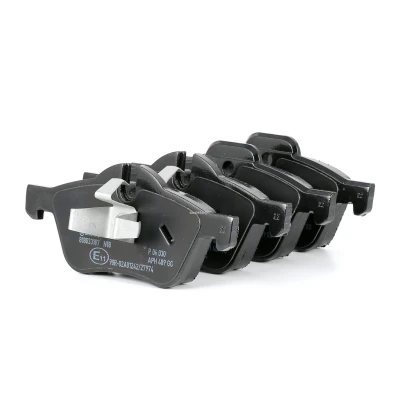 Bilde av BREMBO P 06 030 Bremseklosser klargjort for slitasjeindikator med kolbleklips uten tilbehør MINI: Cabrio, Hatchback