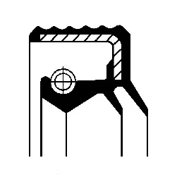 Bilde av CORTECO 01036113B Tetningsring FPM (fluor kautsjuk)