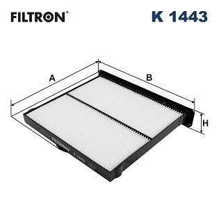 Bilde av FILTRON K 1443 Kupéfilter Partikkelfilter 230 235 42,5