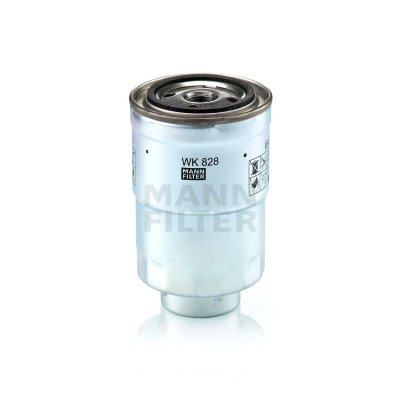 Bilde av MANN FILTER WK 828 x Drivstoffilter med tetning TOYOTA: Land Cruiser Prado 120, HIACE 3 Bus, 4 Kasten, MAZDA: 6 Sedan, Stasjonsvogn