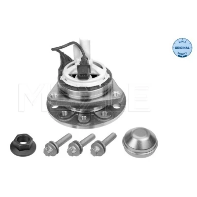Bilde av MEYLE 614 650 0005 Hjullagersett framaksel med tilleggsmateriale ORIGINAL Quality integrert ABS sensor, hjullager 137 kulelager