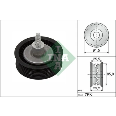 Bilde av INA 532 0909 10 Styrerulle FORD: Transit Mk6 Minibuss, Ranger Mk3, Van