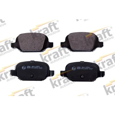 Bilde av KRAFT 6011551 Bremseklosser bakaksel FIAT: 500 Hatchback, C Cabrio, Panda II ABARTH: 500C / 595C 695C Cabrio