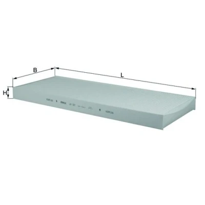 Bilde av Støvfilter, citroën,fiat,lancia,peugeot, 0000071772201, 1484381080, 1484383080, 1610615380, 6001073275, 6447LX, 6447LY, 6447LZ, 6479E5,