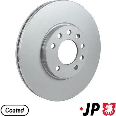 Bilde av JP GROUP 1263104900 Bremseskiver 288 25 5 ventilert belagt SAAB: 9 Stasjonsvogn, Sedan, 3 Hatchback, OPEL: Calibra A, Speedster