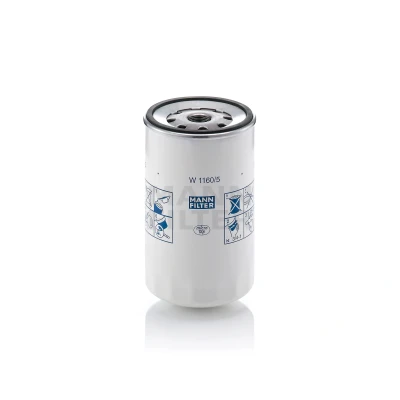 Bilde av MANN FILTER W 1160/5 Oljefilter M 24 X 1.5 med en retursperreventil Påskruingsfilter
