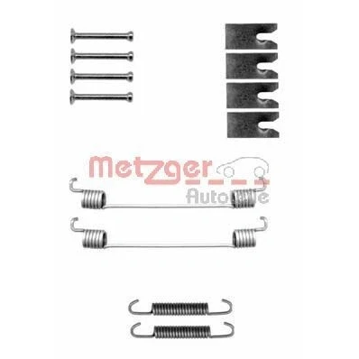 Bilde av METZGER 105 0827 Tilbehørsett, bremsesko TOYOTA: Yaris II Hatchback, III NISSAN: Note I