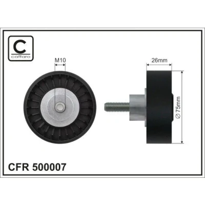 Bilde av Løpehjul, kilerem, audi a4 b7, b7 avant, b8, b8 a5, a5 sportback, a6 c6, c6 a7 a8 d3, d4, q5, q7