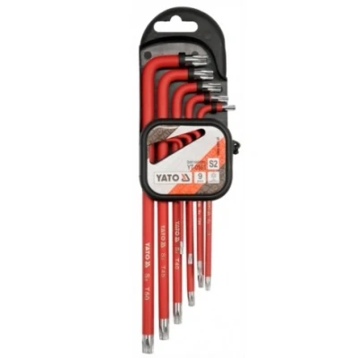 Bilde av YATO YT 0563 Vinkelskrutrekkersett T10 T50 9