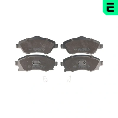 Bilde av OPTIMAL BP 12126 Bremseklosser framaksel med akustisk slitasjevarsel OPEL: Combo C Varebil / Stasjonsvogn, Meriva A, Corsa Hatchback
