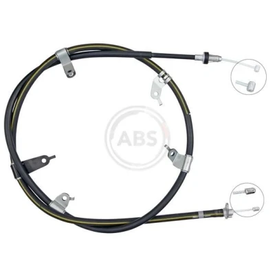 Bilde av Kabel, parkeringsbremse, Høyre bak, lexus lx, toyota land cruiser 200, 4642060090