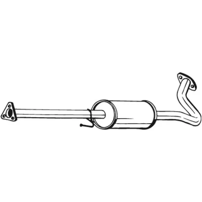 Bilde av Mellomlyddemper, honda hr v, 18220S2H305, 18220S2HE01, 18220S2HE03