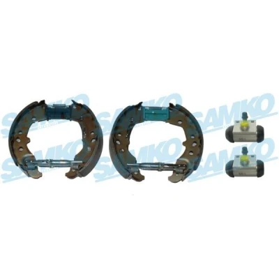 Bilde av SAMKO KEG856 Bremsesko 203mm 38,2mm VOLKSWAGEN: Polo VI