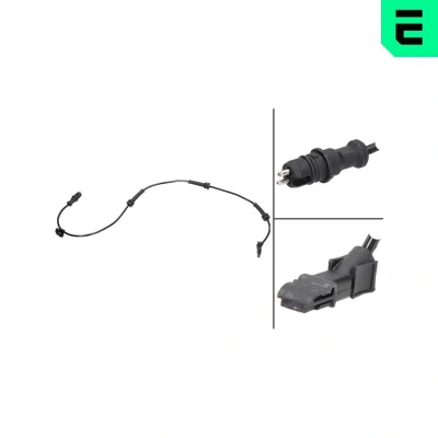 Bilde av OPTIMAL 06 S131 ABS sensor framaksel høyre aktiv 720 RENAULT: MEGANE 2 Kombi, SCENIC