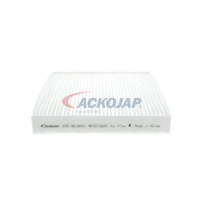 Bilde av ACKOJA A70 30 0001 Kupéfilter Partikkelfilter, pollenfilter 215, 213 193 29, papir TOYOTA: Land Cruiser Prado 120, Avensis III Stasjonsvogn
