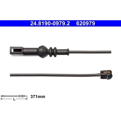 Bilde av ATE 24.8190 0979.2 Bremsebeleggslitasje FORD: Transit V363 Van, Flatvogn lastebil / Chassis