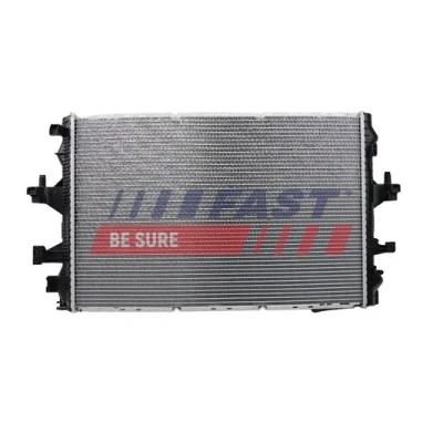 Bilde av FAST FT55017 Radiator Aluminium 710 470 32 uten ramme Kjøleribber loddet VOLKSWAGEN: Transporter 5, 5 Bus, Multivan (7HM