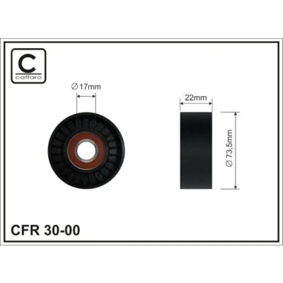 Bilde av Remstrammer, kilerem, ford, 1 004 961, 053 684, 089 679, 96FF19A216AD, 96FF19A216AE, 96FF19A216AF
