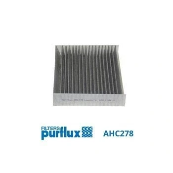 Bilde av PURFLUX AHC278 Kupéfilter Karbonfilter 202 177 40 MITSUBISHI: COLT 6, SMART: Forfour I, Roadster Cabrio