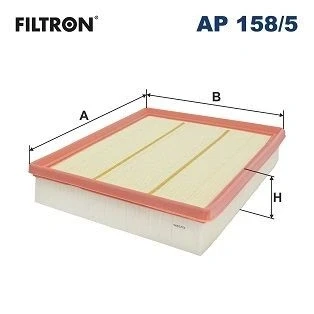 Bilde av FILTRON AP 158/5 Luftfilter 49,5 226 322 Filterinnsats MERCEDES BENZ: Sprinter 3.5 t Van, 4 Flatvogn lastebil / Chassis