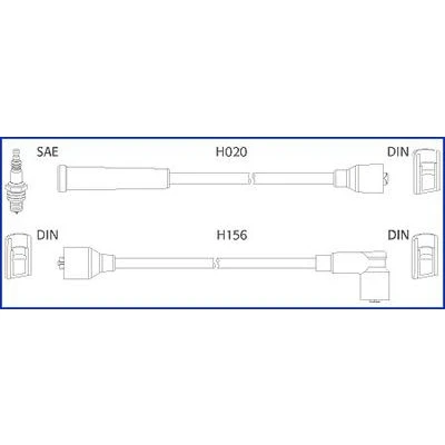 Bilde av HITACHI 134227 Pluggledninger