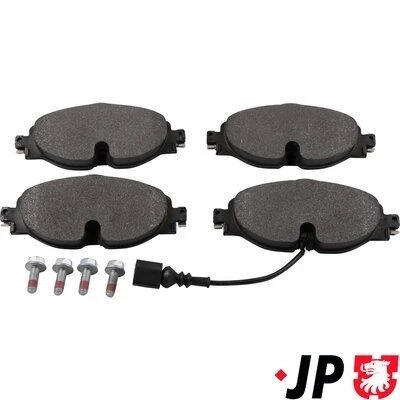 Bilde av JP GROUP 1163613910 Bremseklosser framaksel klargjort for slitasjeindikator VOLKSWAGEN: CADDY Alltrack IV Van, Passat B8 Variant, 4 Kasten