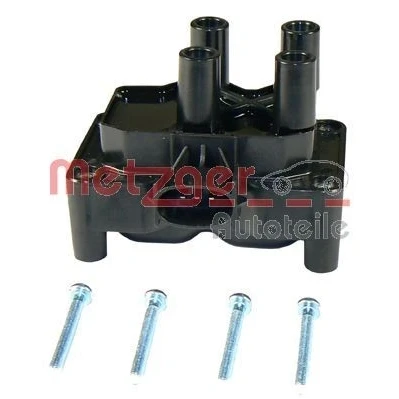 Bilde av METZGER 0880172 Tennspole med skruer FORD: MONDEO 3 Kombi, Focus 2, FIESTA 5, MAZDA: Hatchback, VOLVO: S40 II
