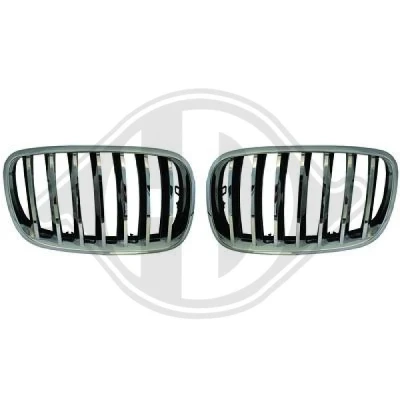 Bilde av DIEDERICHS HD Tuning 1291240 Radiatorgitter krom/sort BMW: X5