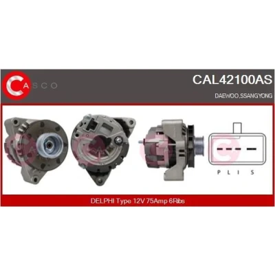 Bilde av CASCO CAL35135AS Dynamo 12V 45A MITSUBISHI: L200 II Pick up