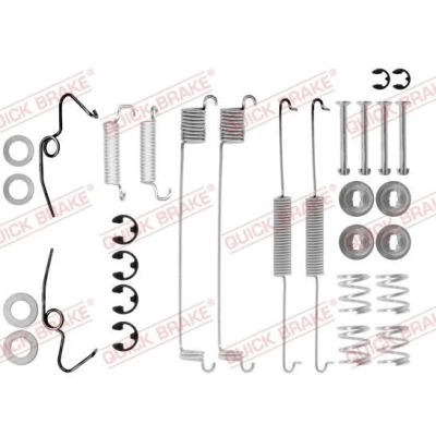 Bilde av QUICK BRAKE 105 0641 Tilbehørsett, bremsesko FORD: Transit Mk3 Minibuss