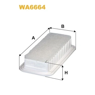 Bilde av Luftfilter WIX FILTERS WA6664