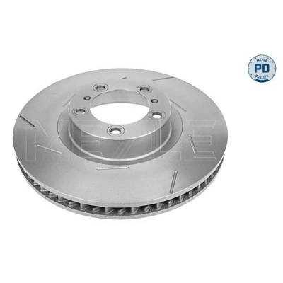 Bilde av MEYLE 483 521 0011/PD Bremseskiver framaksel venstre 360 36 5 130 med sliss, ventilert Sink lamell belagt høy karbon PD Quality